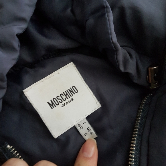 MOSCHINO Jeans bomber jacket. 6 - Picture 4 of 8